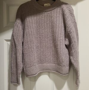 Lavender sweater,  worn once